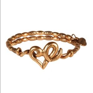 NWT - $58 Alex & Ani Vintage 66 Heart Wrap